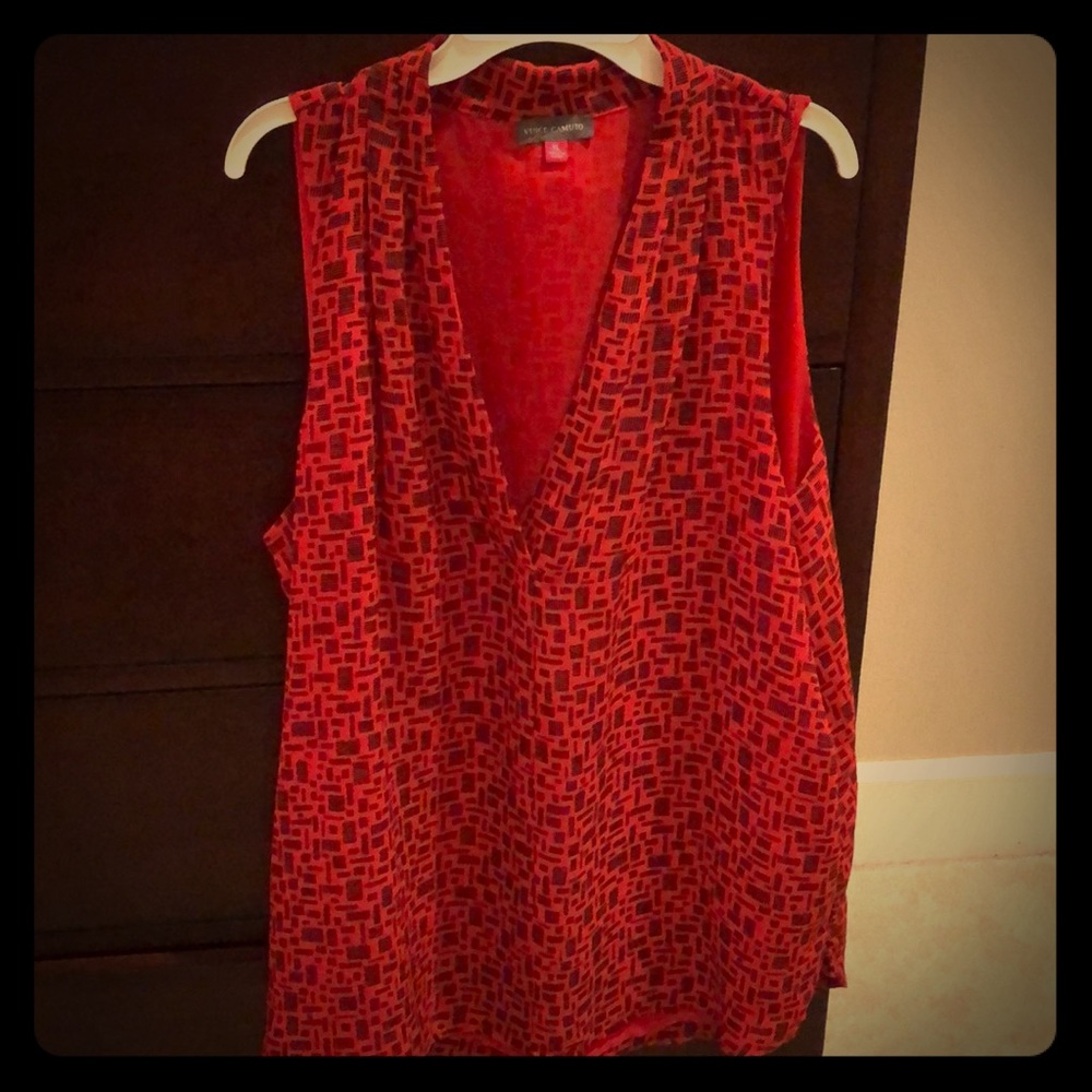 Vince Camuto sleeveless top.